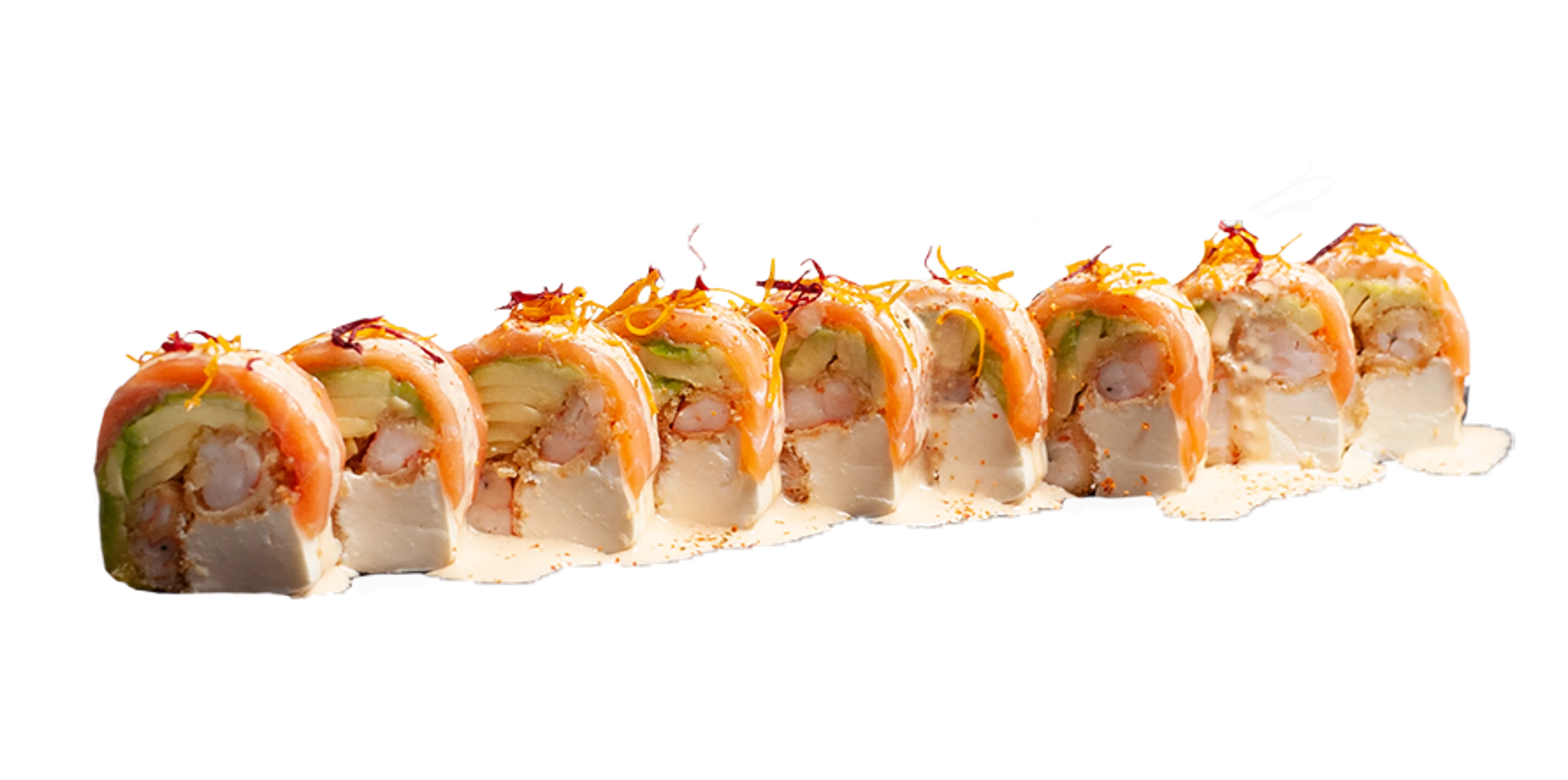 Sake Rice Oriental Roll
