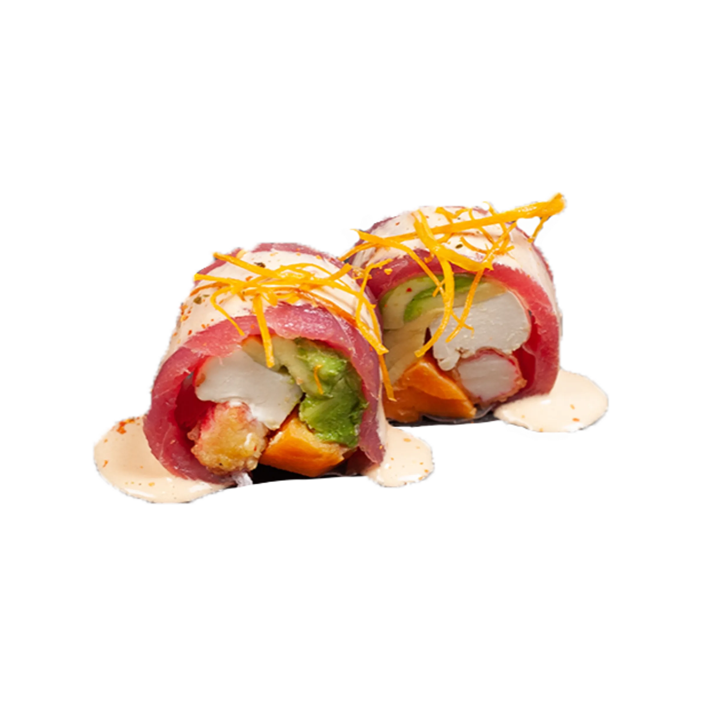 Tuna Spring Oriental Roll