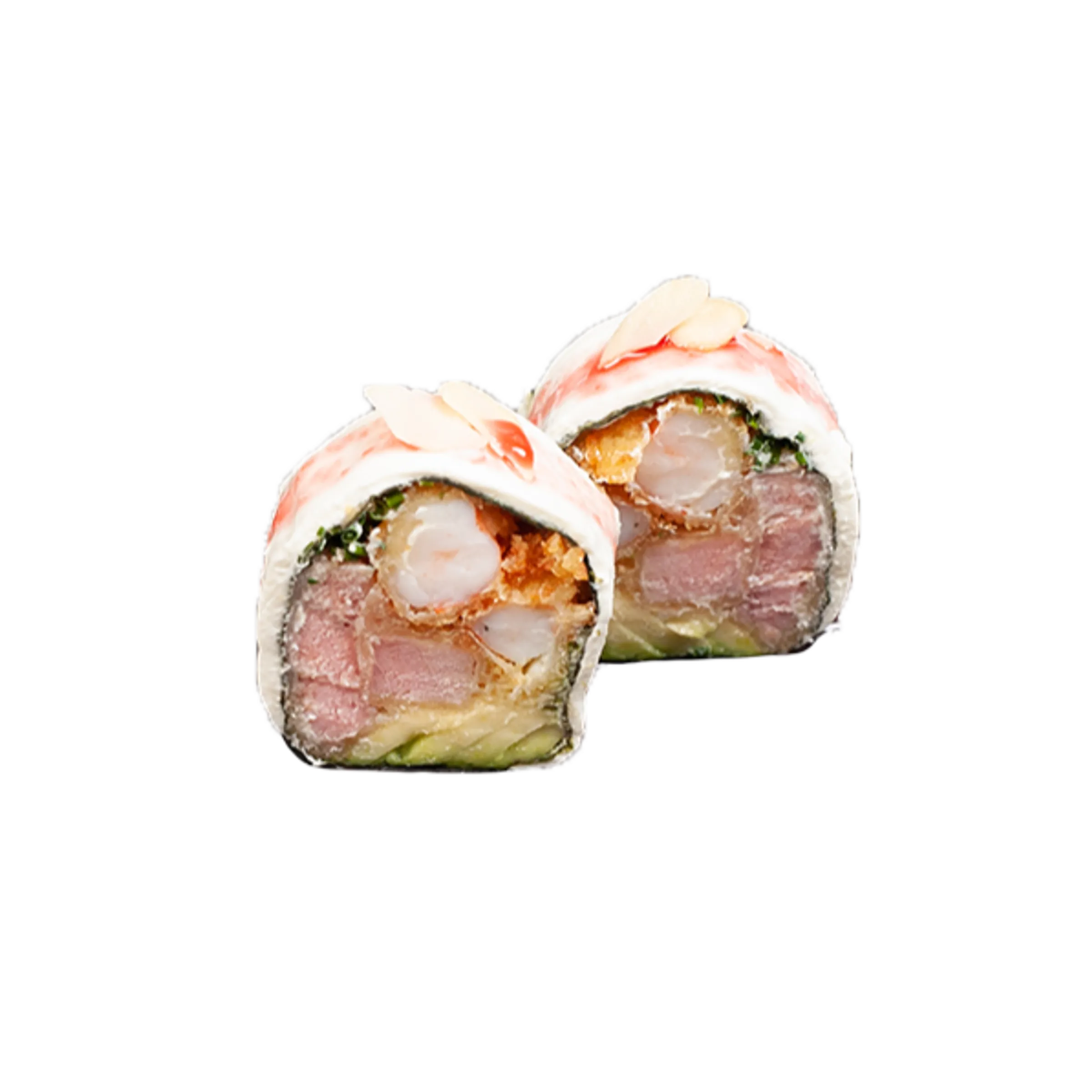 Tuna White Oriental Roll